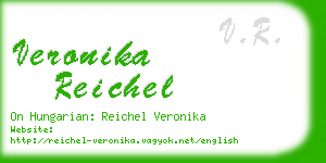 veronika reichel business card